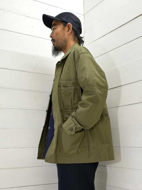 SASSAFRAS(ササフラス) OVERGROWN FATIGUE JACKET -COTTON RIPSTOP- SF