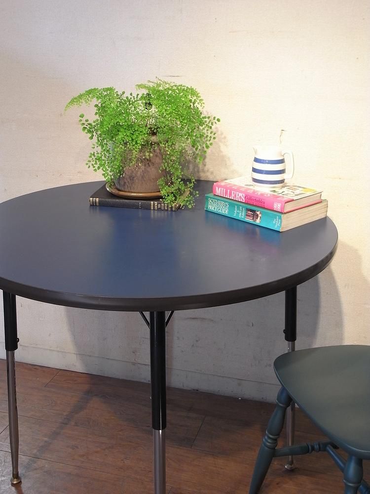 アメリカン ヴィンテージ 絶版カラー US VIRCO ラウンドテーブル