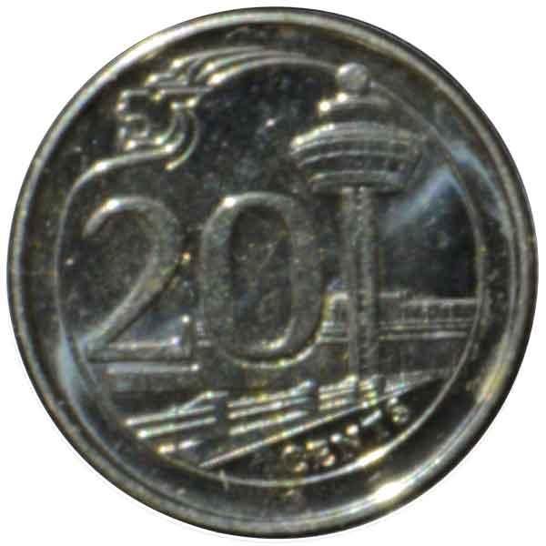 20セント硬貨|シンガポール|コレクターズショップトモリンズ24