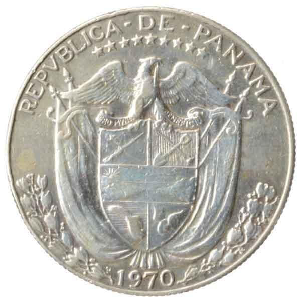 ハーフバルボア銀貨|パナマ|コレクターズショップトモリンズ24