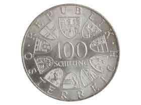 インスブルックオリンピック記念100シリング銀貨|コレクターズショップ