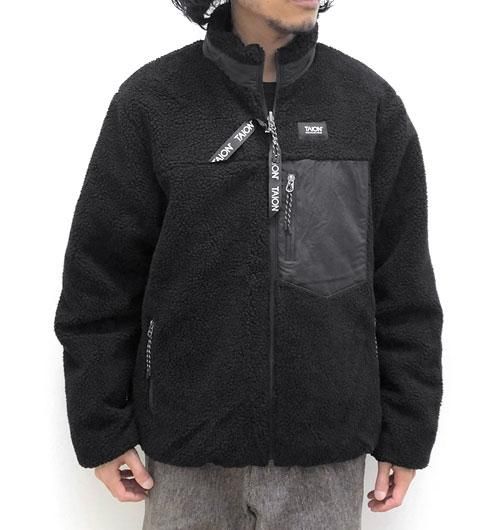 マウンテン リバーシブル ダウン×ボアジャケット - TAION（タイオン