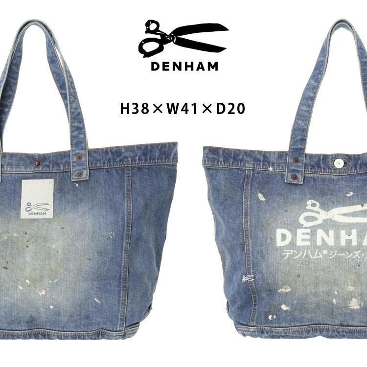 D07 DENIM TOTE WASHED - DENHAM（デンハム）