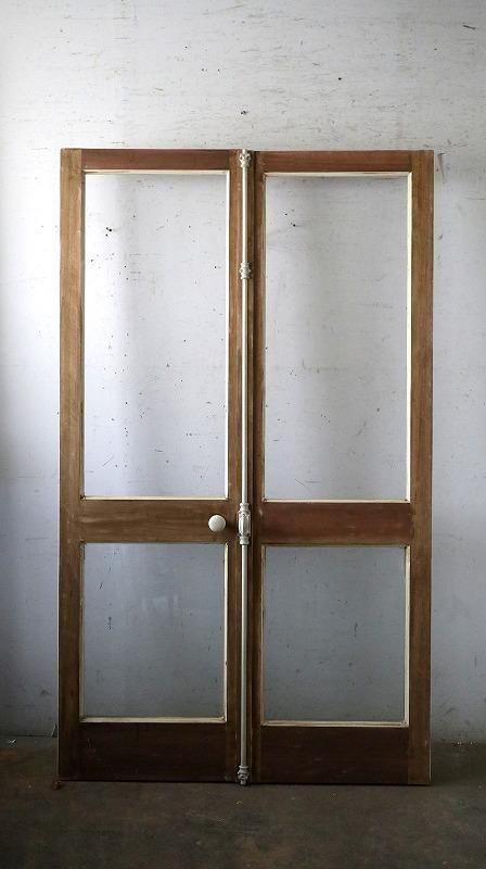 フランスアンティーク□オーク材□両開きドア□ダブルドア□観音開き