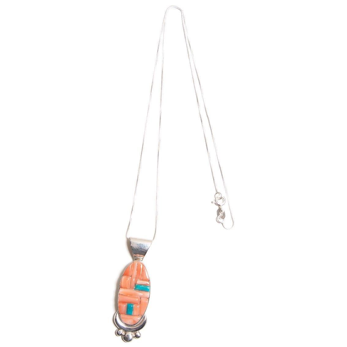 ZUNI ズニ族 モチーフ インレイジュエリー ネックレス | インディアン