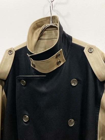 stein（シュタイン）2022AW 22AW OVERSIZED DOUBLE LAPELLED TRENCH