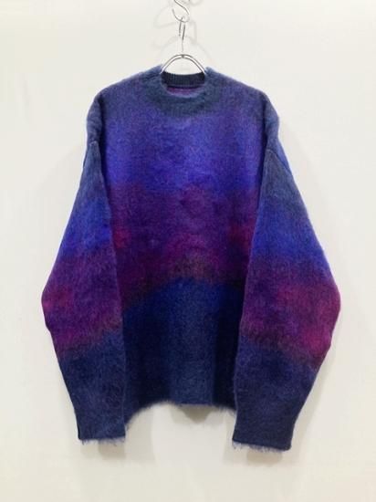 stein（シュタイン）2022AW 22AW OVERSIZED GRADATION MOHAIR LS