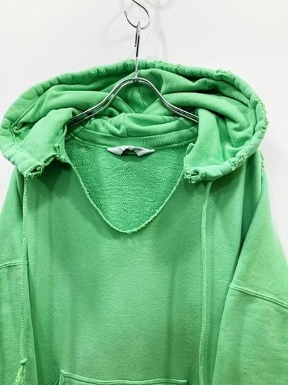 ANCELLM（アンセルム） 2023SS 23SS DYED DAMAGE HOODIE ダイド