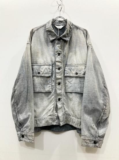 ANCELLM（アンセルム） 2023SS 23SS CHAMBRAY SHIRT JACKET