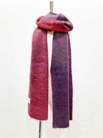 stein（シュタイン）2023AW 23AW GRADATION MOHAIR MUFFLER