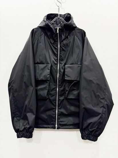 stein（シュタイン）2024SS 24SS NYLON TAFTA HOODED SHORT JACKET