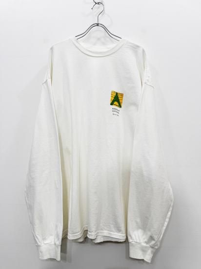 ANCELLM（アンセルム） 2025SS 25SS LOGO LS T-SHIRT White - Laid