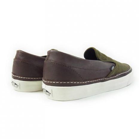 Barbour Waxed × VANS CLASSIC SLIP-ON - Candyrim
