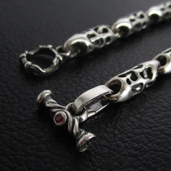 TRAVIS WALKER/トラヴィスワーカー ミニ ミート ブレスレット w/T-バー CZ