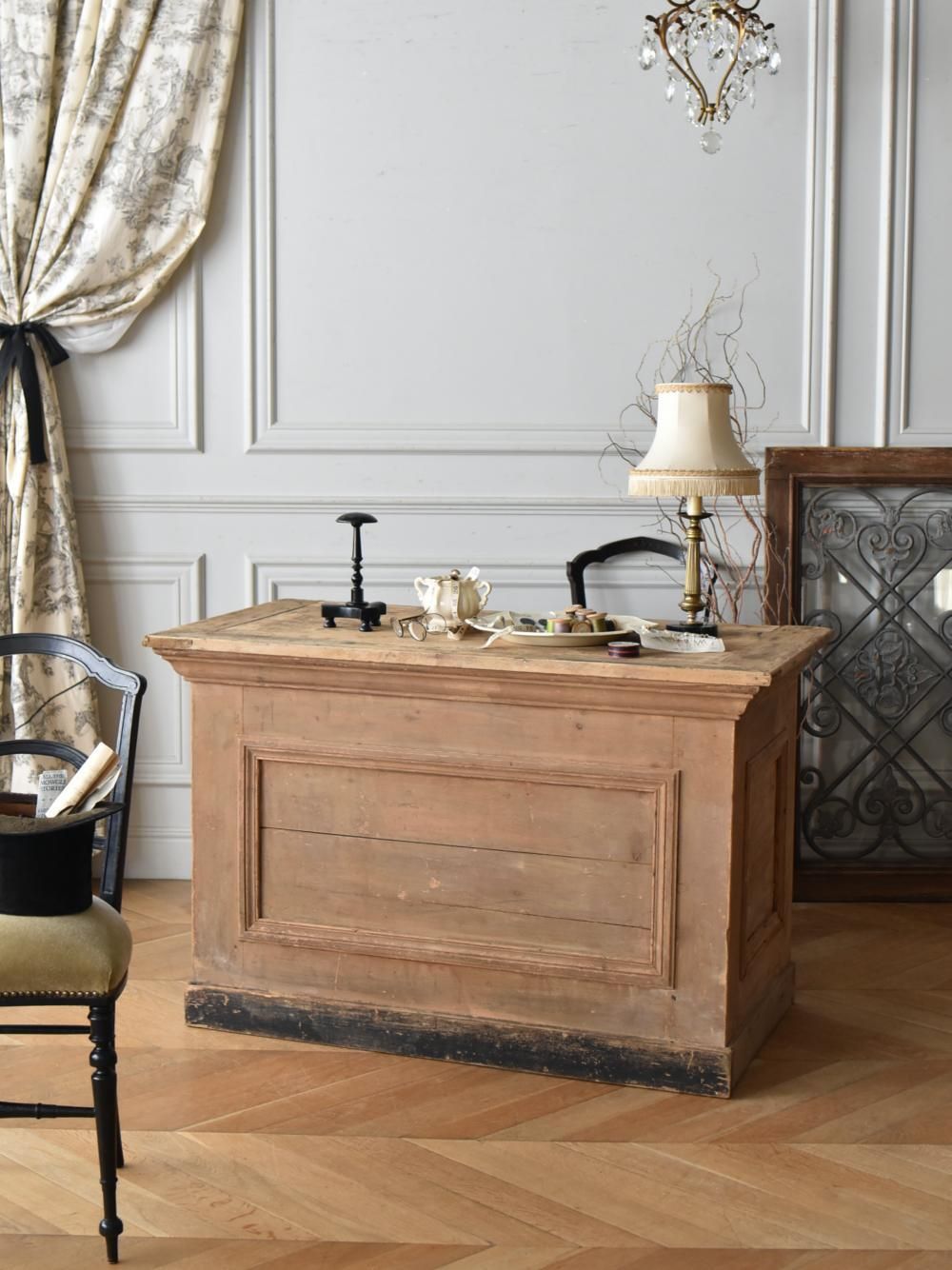 フランスアンティーク家具 アンティークカウンター フレンチデスク