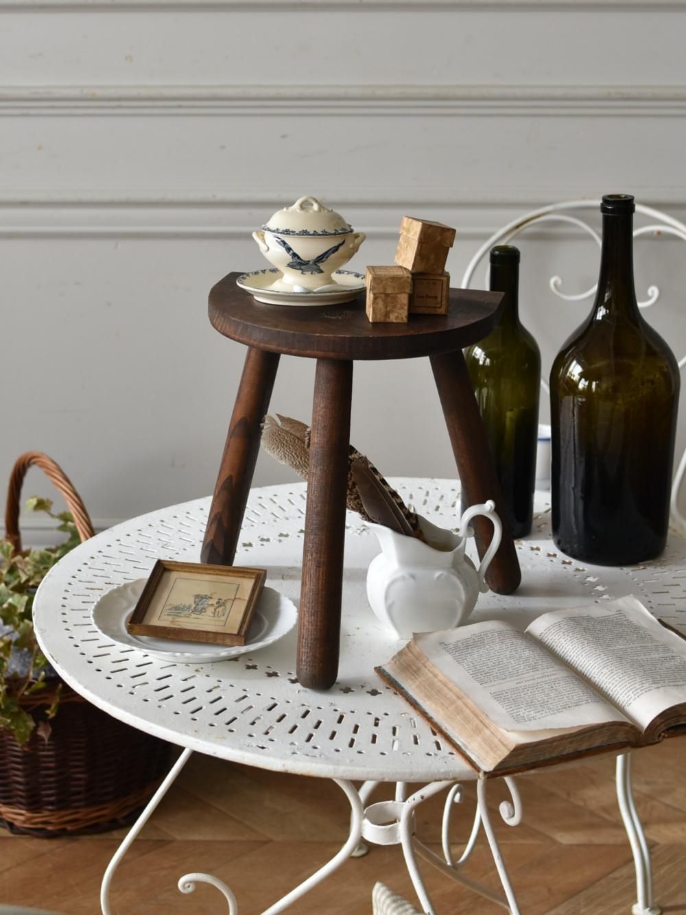 フランスアンティーク家具 ディスプレイスタンド.19 花台