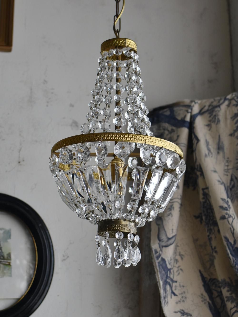 フレンチアンティークシャンデリア エンパイア型ランプ.11