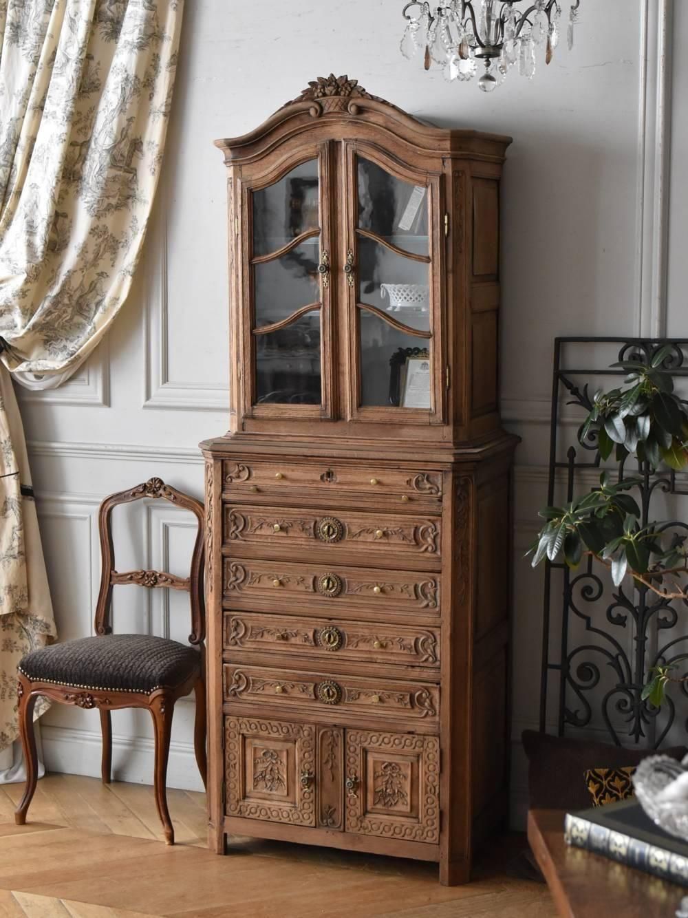 アンティークキャビネット.14 フランスアンティーク家具 剥離家具 チェスト