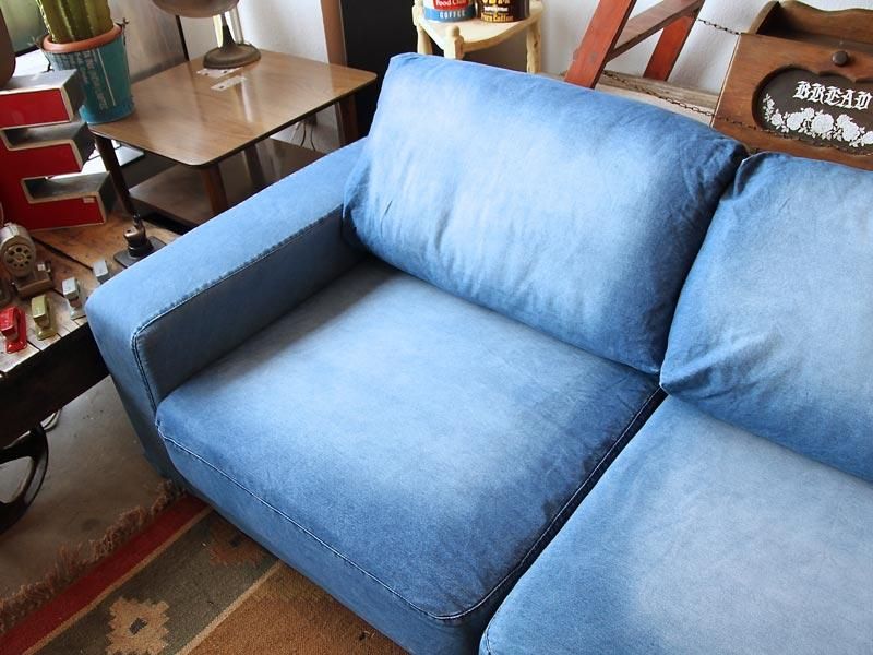 journal standard Furniture FRANKLIN SOFA 2P DENIM - イーズアンティーク