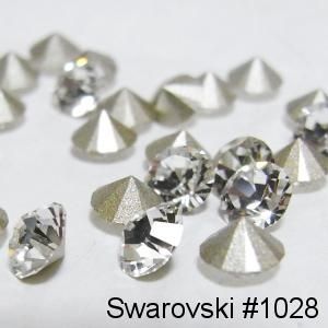 SW #1028チャトン PP9 クリスタル 100粒 - スワロフスキー（SWAROVSKI