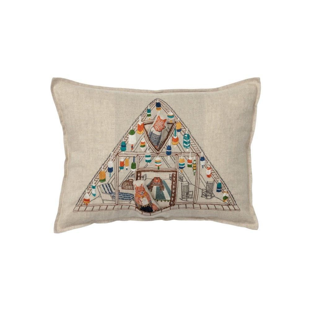 Coral&Tusk 30cm x 40cm クッションカバー / Fox Beach Shack Pocket