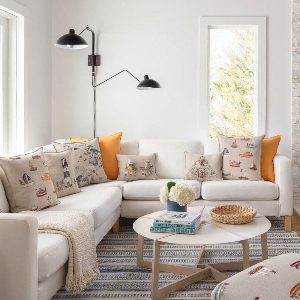 Coral&Tusk 30cm x 40cm クッションカバー / Fox Beach Shack Pocket