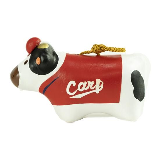 カープ干支 土鈴 丑（うし） - 市町村情報センターひろしま夢ぷらざ