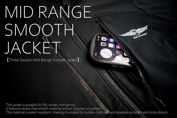 MCworks' / MID RANGE SMOOTH JACKET - BLUE WATER HOUSE