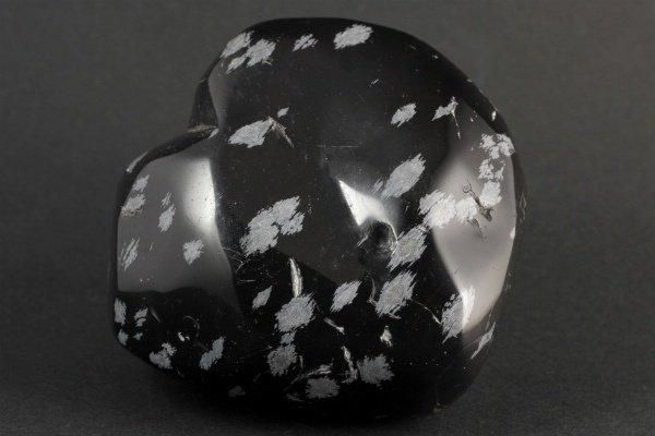 スノーフレークオブシディアン原石磨き532g｜天然石通販キラリ石