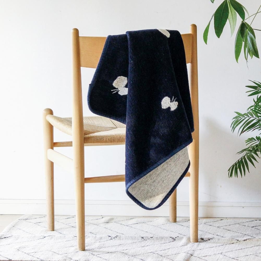 クリッパン×ミナペルホネン オーガニックコットンミニブランケット 70