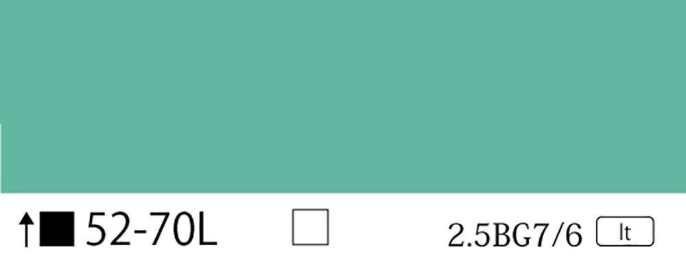 マンセル2.5BG7/6 日塗工番号52-70L - 塗料の日塗工・マンセル値の色