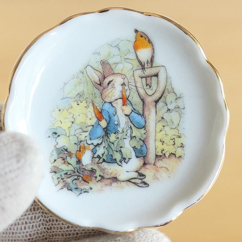 ☆4】ロイター・ポーセリン ピーターラビット ミニチュアピクニック