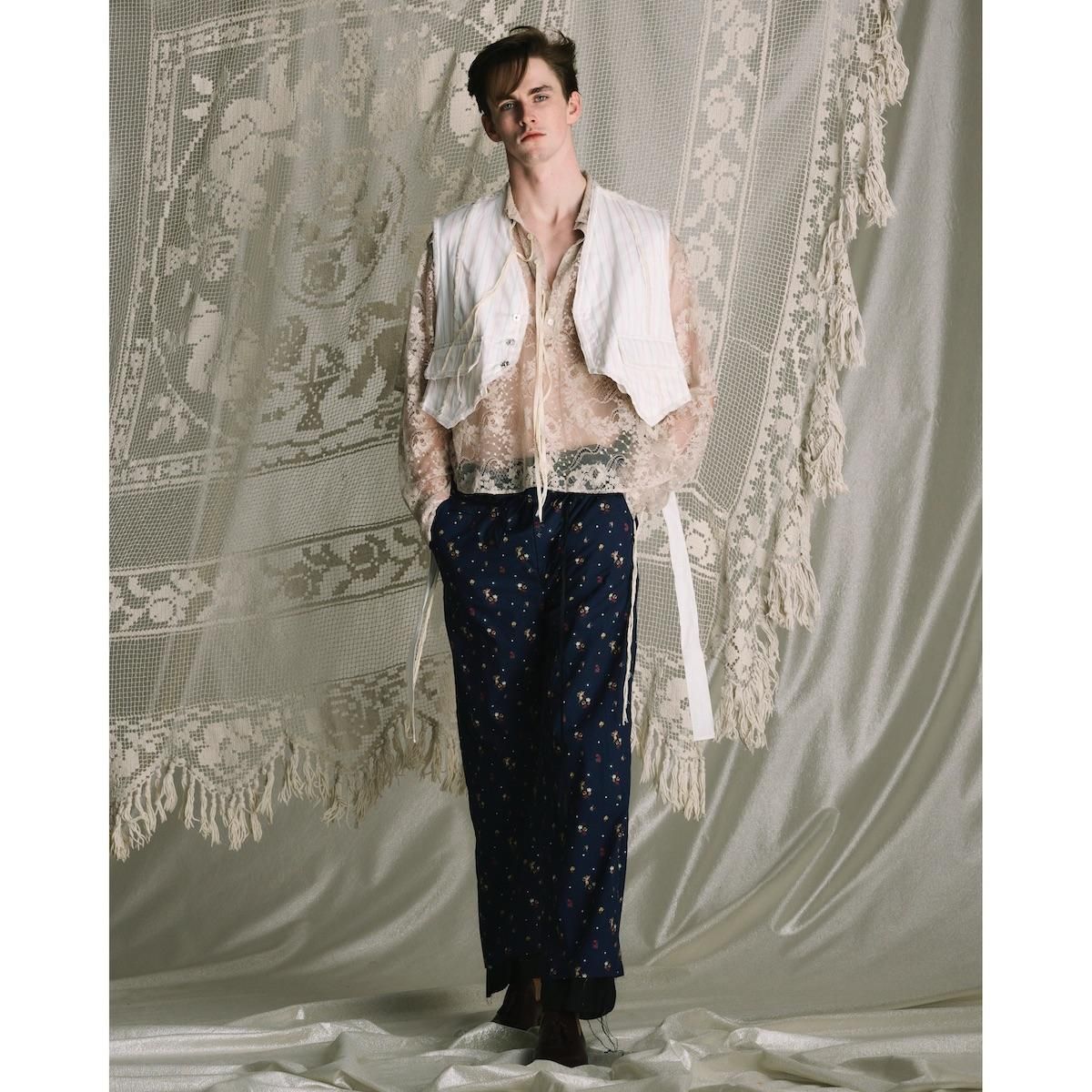 Midorikawa / Lace pullover shirt-Midorikawaの通販EQUAL