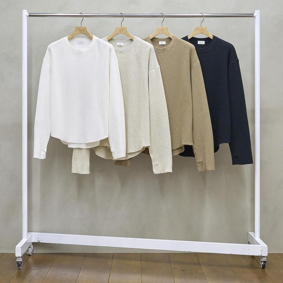 UNUSED / Long-sleeve waffle T-shirt-UNUSEDの通販EQUAL