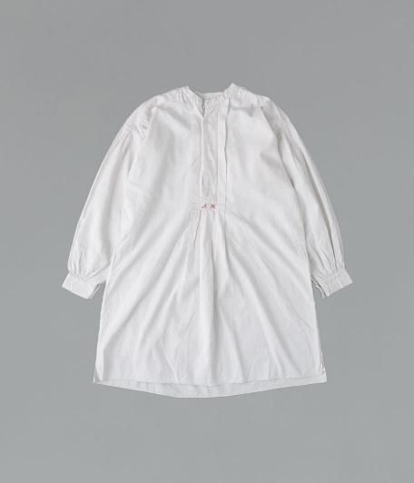 early 20th フレンチコットンリネンスモックシャツ - Fresh Service