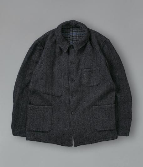 50's ウールヘリンボーンフレンチワークジャケット - Fresh Service