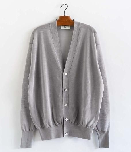 HERILL Ramie Highgauge Cardigan [GRAY] - Fresh Service NECESSARY