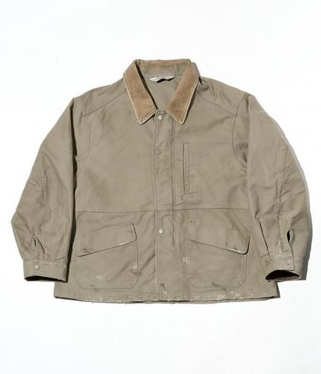 ANCELLM MOLESKIN WORK JACKET [BEIGE] - Fresh Service NECESSARY or