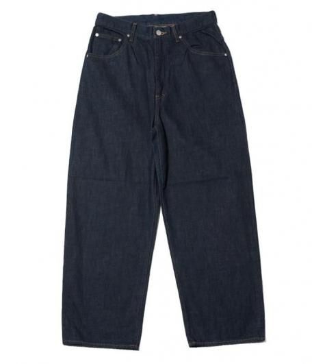 ANCELLM #01 SELVEDGE MIDTAPERED 5P DENIM PANTS OW [INDIGO] - Fresh