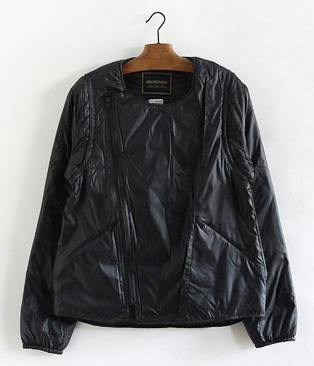 ANACHRONORM Quilted Ripstop Nylon Riders Jacket [BLACK] - Fresh