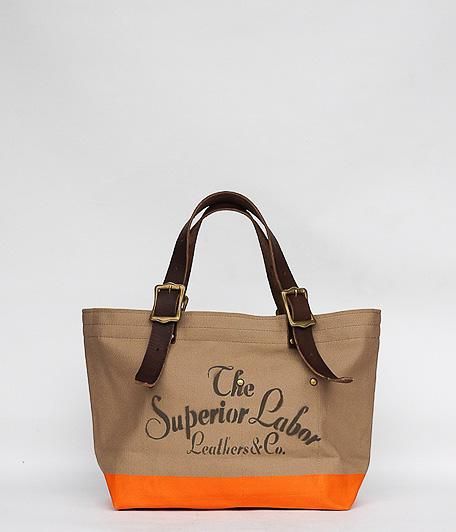 THE SUPERIOR LABOR engineer tote bag S [beige×orange] - Fresh
