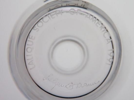 ラリック 香水瓶 ◇ クレールフォンテーヌ パープル ラベンダー