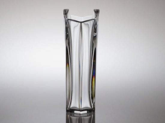 バカラ 花瓶 ○ ギンコ 銀杏 イチョウ フラワー ベース 18cm ヴェース