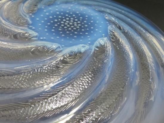 アンティーク ラリック プレート ○ ポワソン 魚 フィッシュ 皿