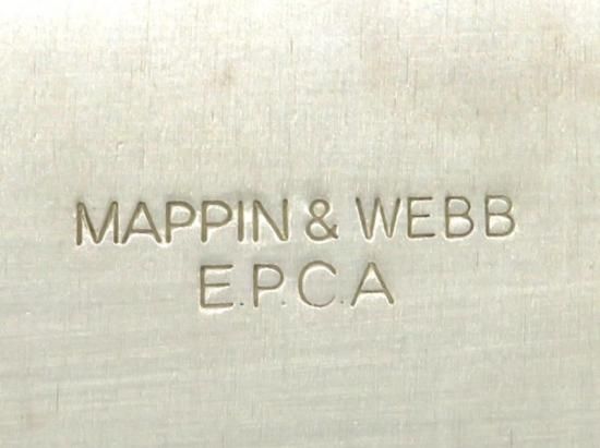 マッピン＆ウェッブ トレイ ○ シルバートレー 27cm EPCA アラベスク