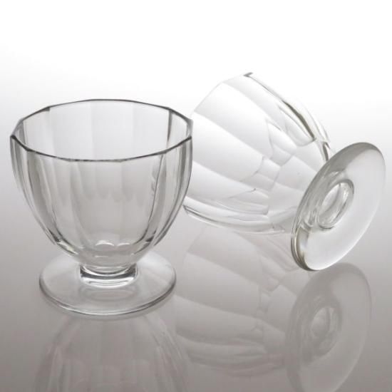 オールド バカラ グラス ○ フラット カット ワイン グラス 6.5cm