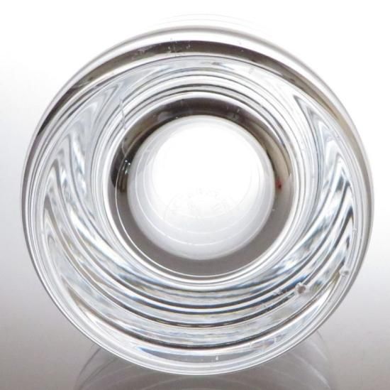 バカラ 花瓶 ○ オルグ スパイラル フラワー ベース ヴェース 20cm