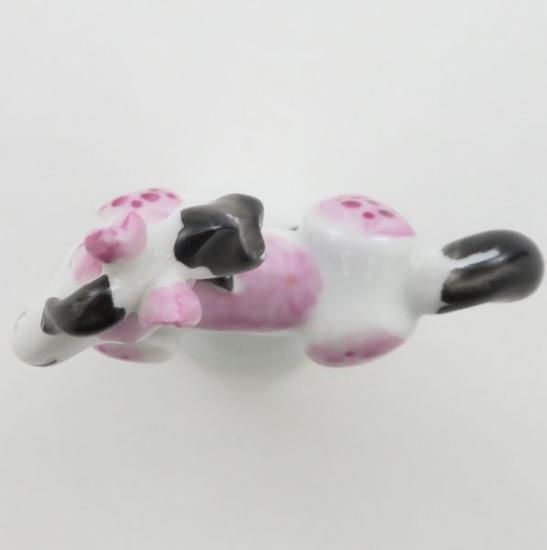 マイセン 置物□ウマ ピンク フィギュリン 8.5cm 干支シリーズ 午 馬