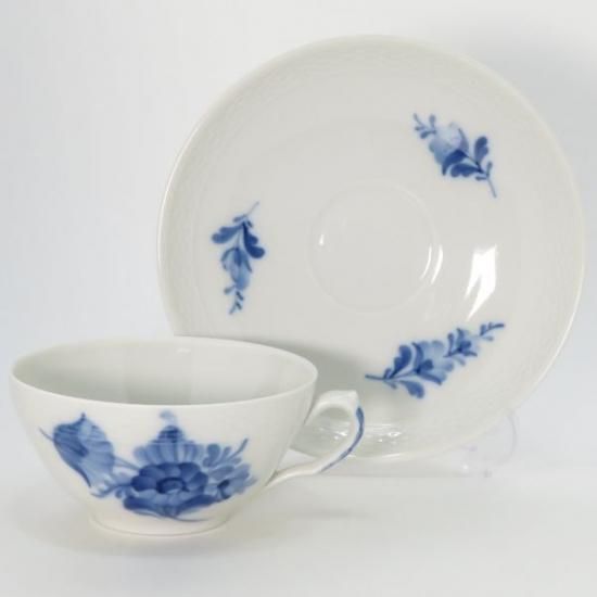 ロイヤルコペンハーゲン カップ＆ソーサー□ブルーフラワープレイン