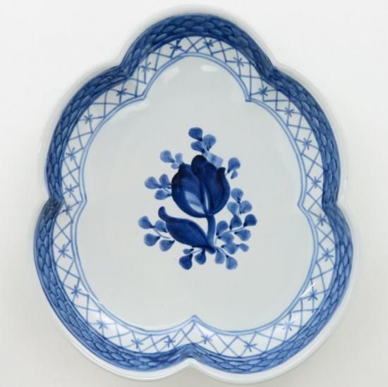 ロイヤルコペンハーゲン プレート□トランクェーバー ブルー Royal